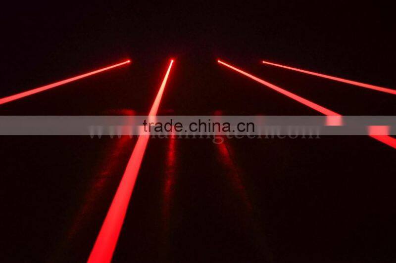 LN300 1000mW RG 8-Head Mobile Fat-Beam Laser Net