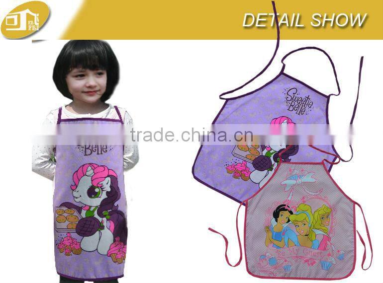 sublimation printed disposable kids apron
