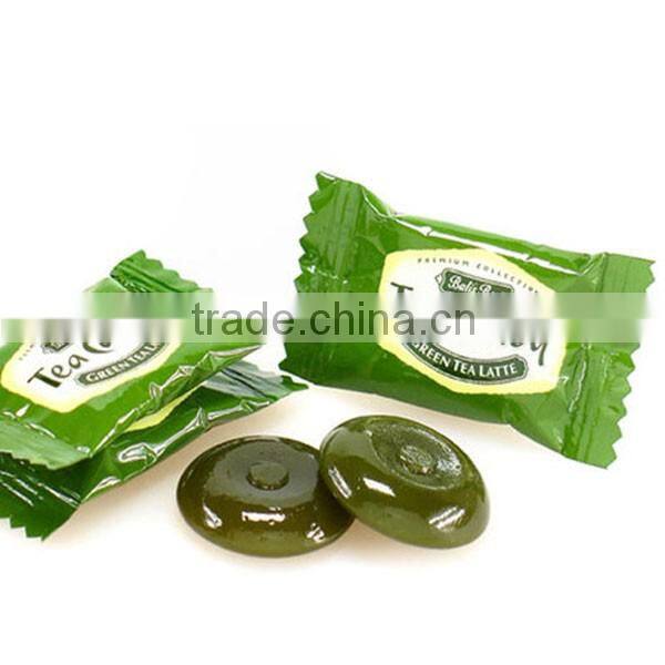Latte green tea candy