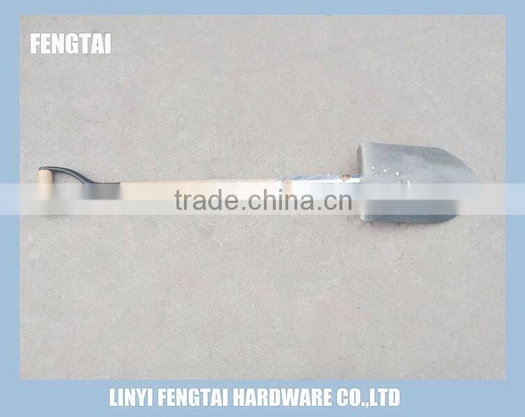 Heavy Duty Short Wooden Handle Fork Shovel