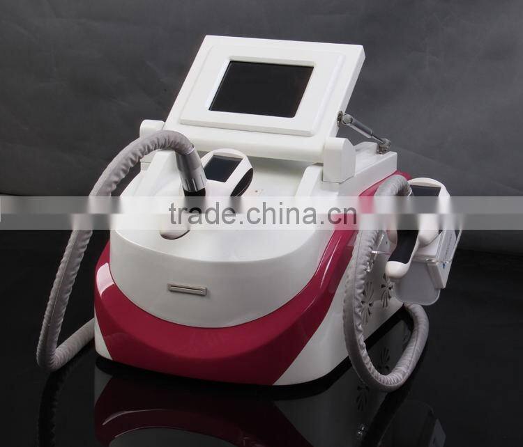 Multi-functional Big Cryo Handpieces And Vacuum RF Roller Beauty Slimming Machine