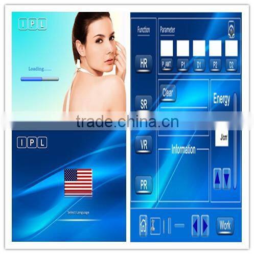 Hottest sale product !!!! professional ipl hair removal machine ipl trolley