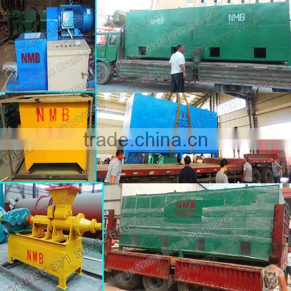 Top supplier activated carbon used coconut shell powder charcoal briquette making machine