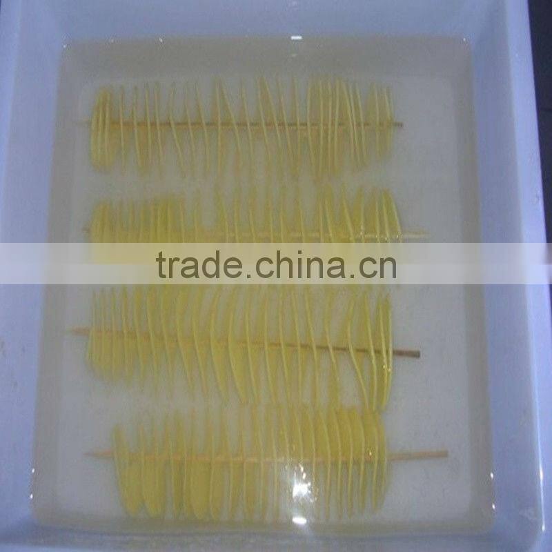 Hot sale twist potato spiral cutter 0086-15037185761