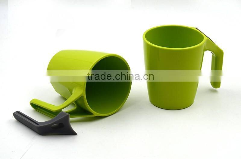 Colorful Biodegradable corn powder travel cup