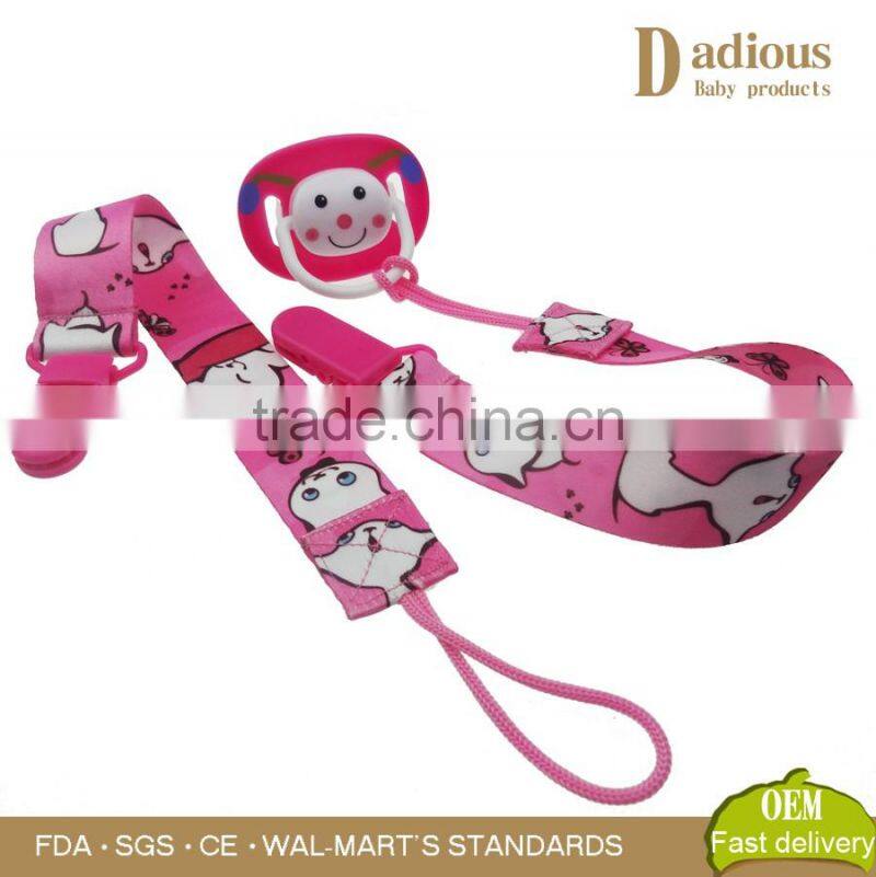 New Design Adult Pacifiers Clip Chain Infant Child Soother Chain