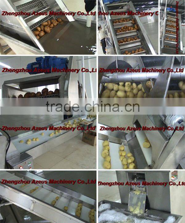 150kg/h snack machine semi automatic frozen fried potato sticks producing factory/ french fries production line