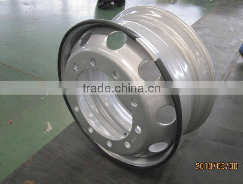 Tubeless steel truck wheel Rim 22.5x7.5