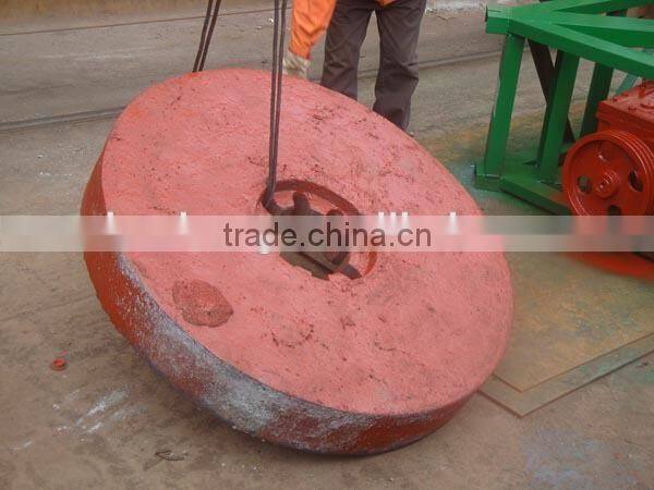 HUAHONG 1600 Gold Wet Pan Mill Grinding/Wheel mill for gold of the newest type and best price