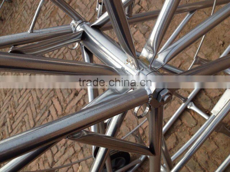 11mm fiberglass duct rodder/flexible fiberglass rod/Portable cable laying tools with wheels