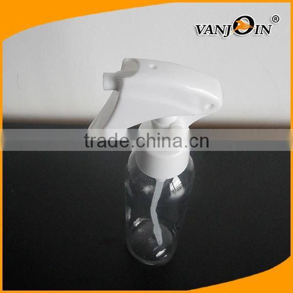 100ml PET Bottle With 24mm White Mini Trigger Spray