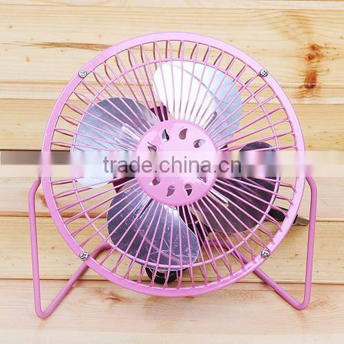 portable mute aluminum fan big size table USB fan 6 inches,mini usb fan