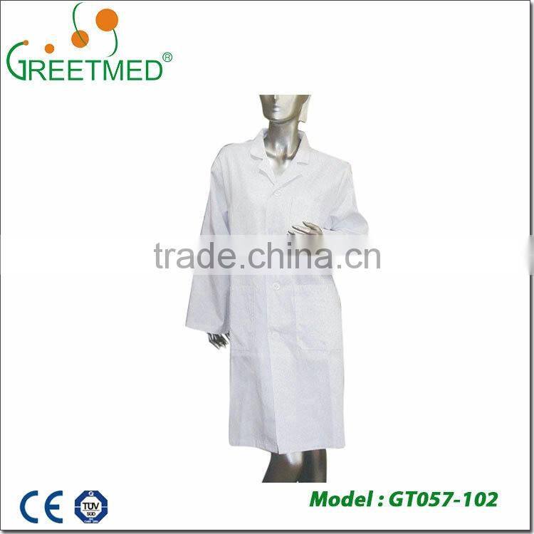 Greetmed Professional supplier cotton medical cheap lab coats