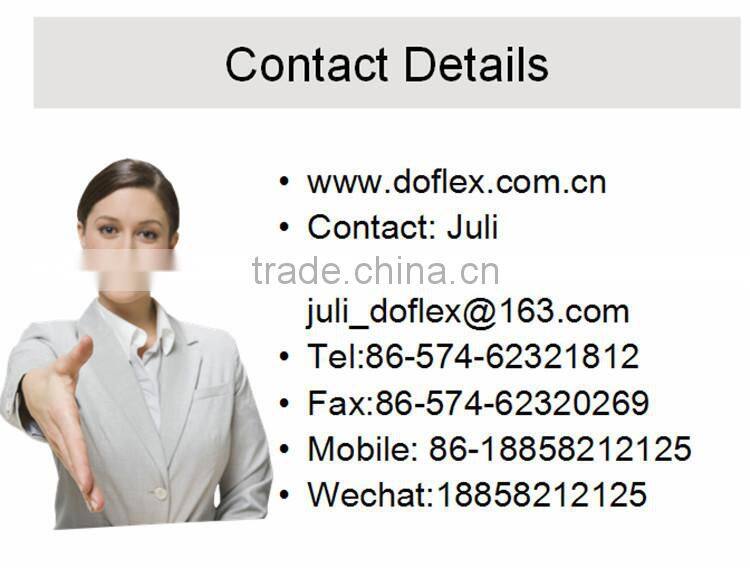 yuyao Doflex OEM New Design Fashion Style ACS SGS CE Certificated High Pressure 304 stainless steel shower hose