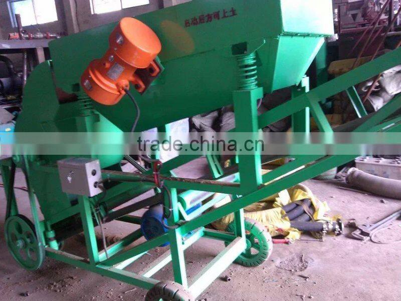 High Efficiency Drum Screeing Soil Machine
