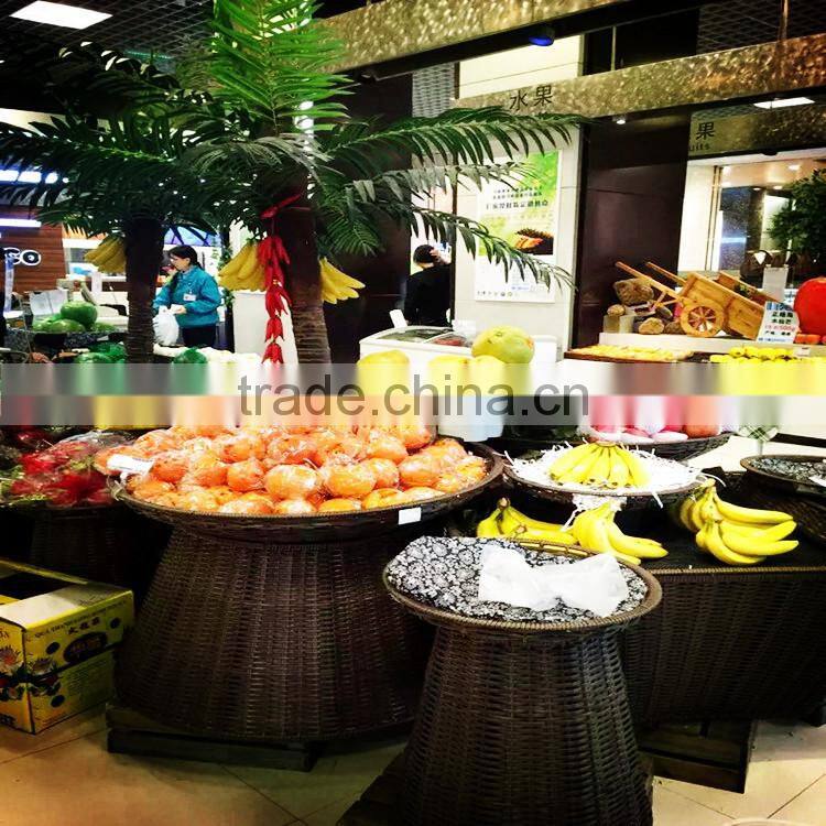 Creative wholesale supermarket accessories display stand storage basket