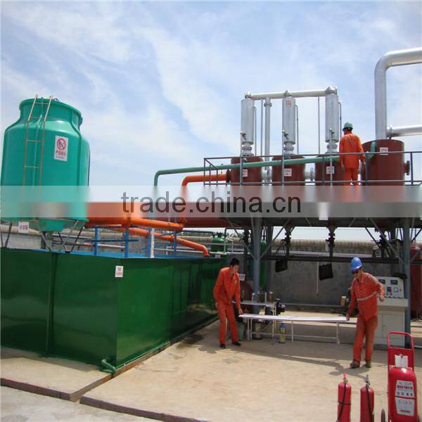 waste plastic to oil recycling pyrolysis machine