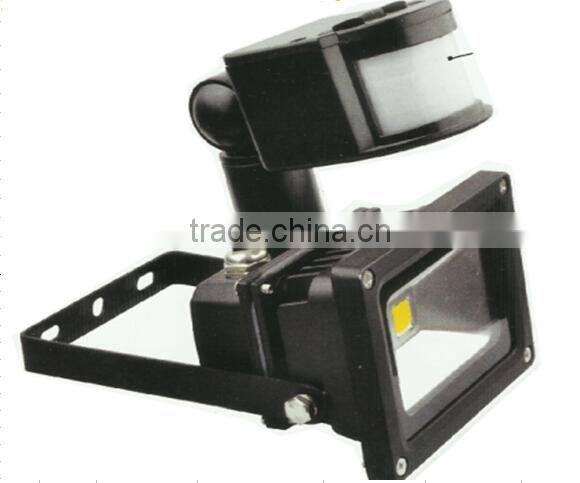 COB 10W/20W/50W/ 30w led flood light with PIR sensor photocontrol