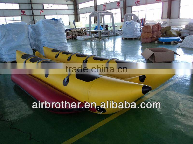 Hot sales optional size inflatable banana boat