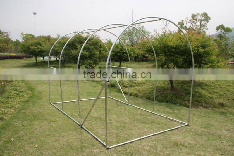 3x2x2M Polytunnel Greenhouse Fully Galvanized Steel Frame Garden Greenhouse