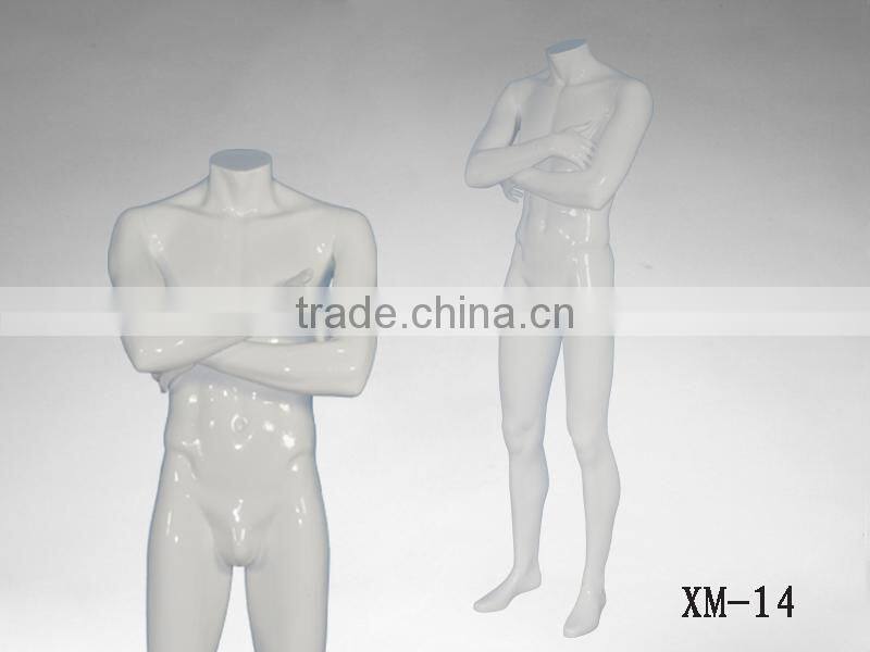 cheap headless display fat male mannequin for sale