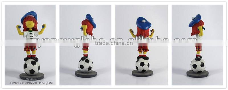 Custom resin bobble head