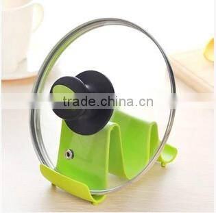 Wave shaped Plastic Pot Cover Holder&Plastic Pot Lid Holder&pot cover rack