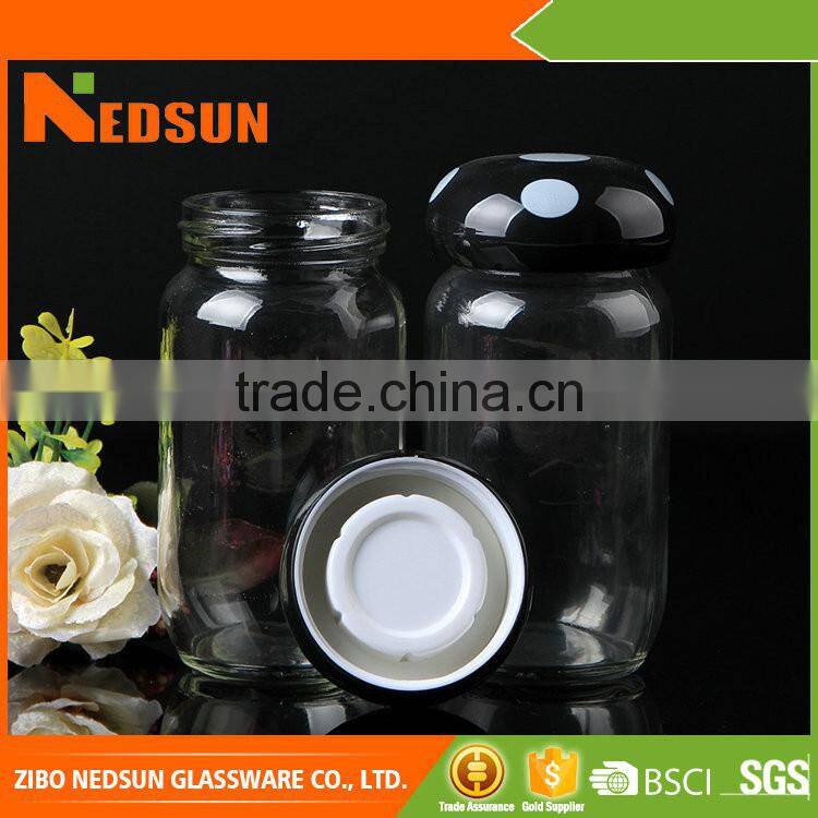 Top selling pallet or as your requirements New product mason jars clear glass