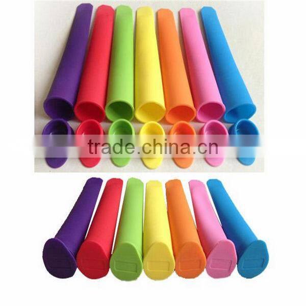 Custom color popular silicone ice pop mold