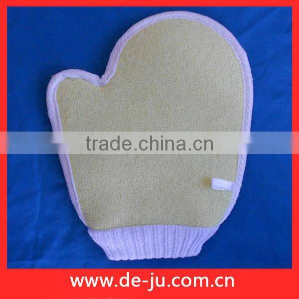 Handle Gloves Shower Exfoliating Body Scrub