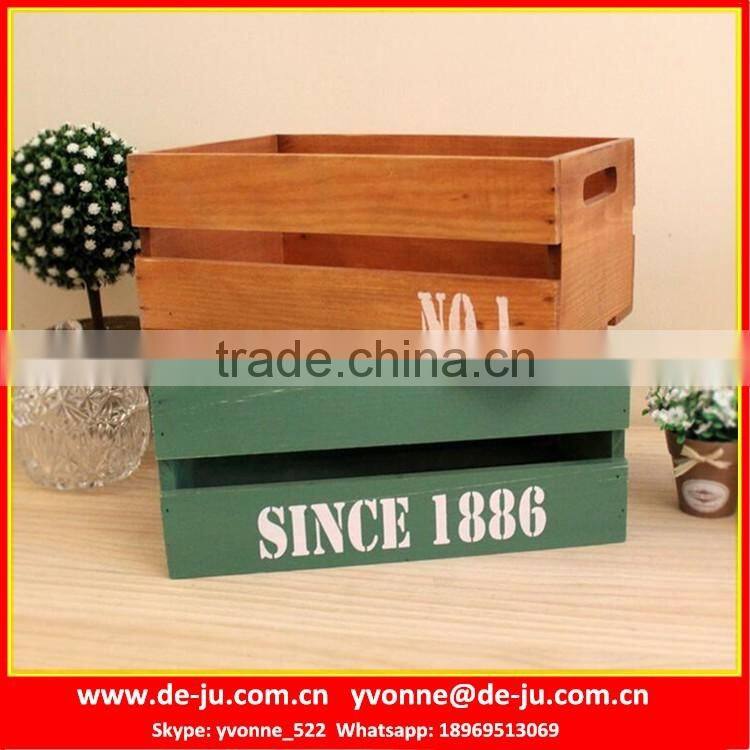 Wooden Cosmetic Container Storage