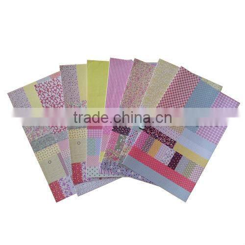 Color sticker with different shape