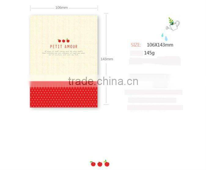 Supply small order fashion cute notebook