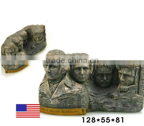 USA president mountain resin 2014 usa best selling souvenirs