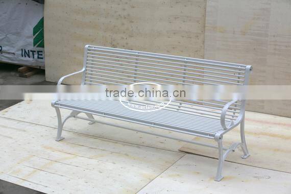 Arlau Casting Aluminum Outdoor Patio Furniture,Outdoor Metal Table And Chairs,Metal Beam Bench In Fashion