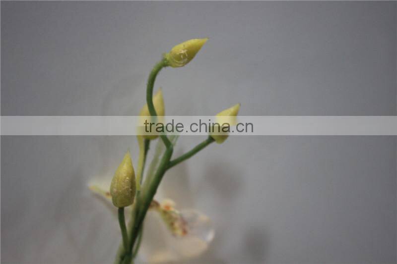 brand name decorative artificial flowers fabric butterfly orchid