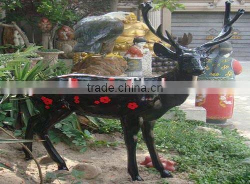 white red black resin naked lady home decration statue art piece