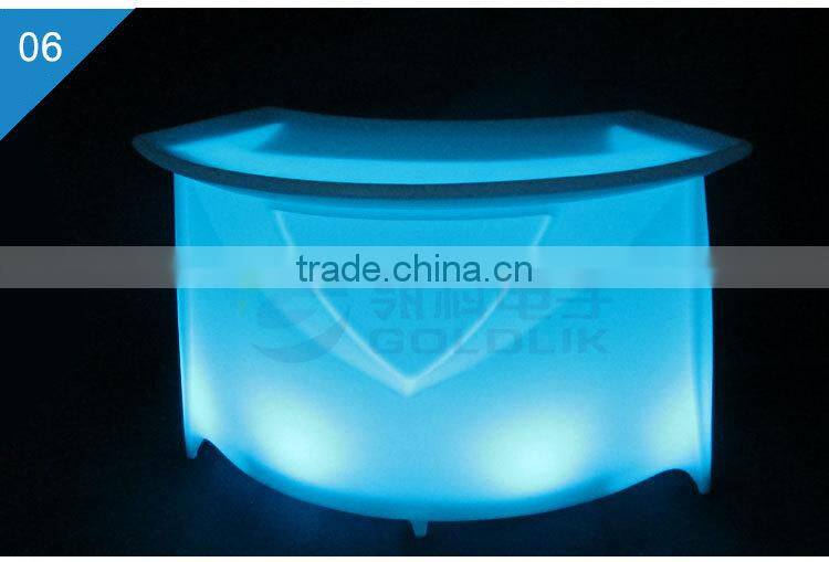 High quality RGB and waterproof small bar counter designs GKT-021BC