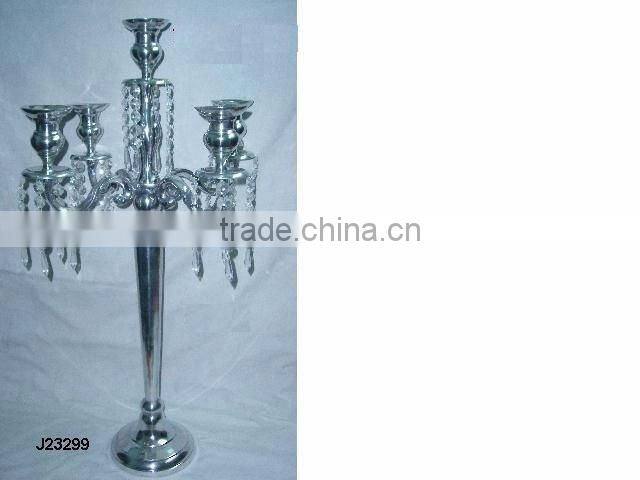 Antique brass finish Cast Aluminium candelabra other finish available