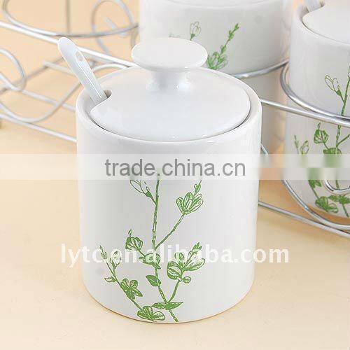 ceramic tableware canister set