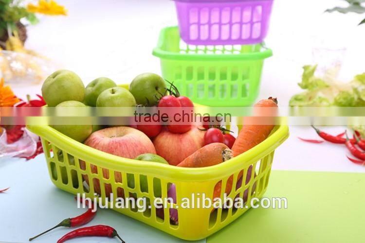 Houseware small size plastic basket storage/plastic storage basket