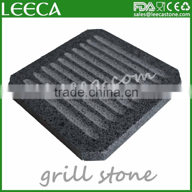 Eco-Friendly Feature and BBQ Steak Grill Lava Rock Stone for Cooking