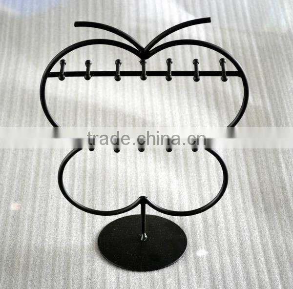 Metal jewelry display rack