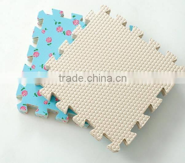Any color durable waterproof non toxic high quality cheap eva baby room foam mat