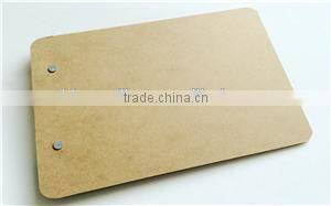 A5 office wooden clipboard with metal clip