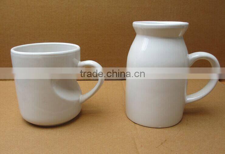 wholesale cute porcelain big milk mug