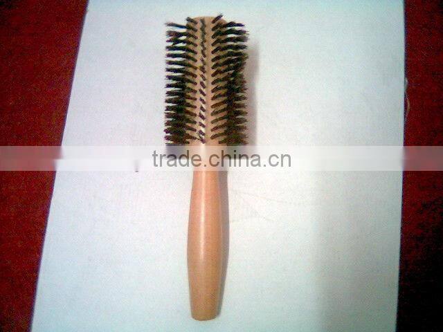 Wooden Rolling Hair Brush
