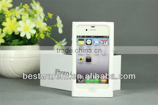 BAG shape silicone mobile phone case for apple iphone5