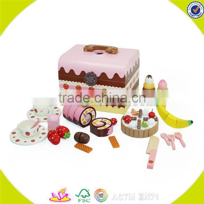 Wholesale pretend toddler wooden food toy interesting children wooden food toy W10B056