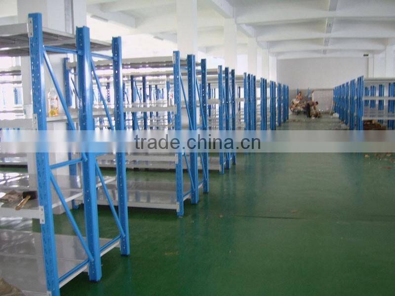 Customized Medium Duty Metal Warehouse Rack , Warehouse Shelving Rack